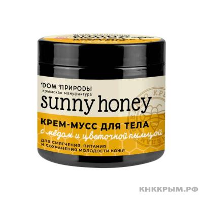 Крем-мусс для тела Смягчение Мёд и цветочная пыльца СХ, 200г